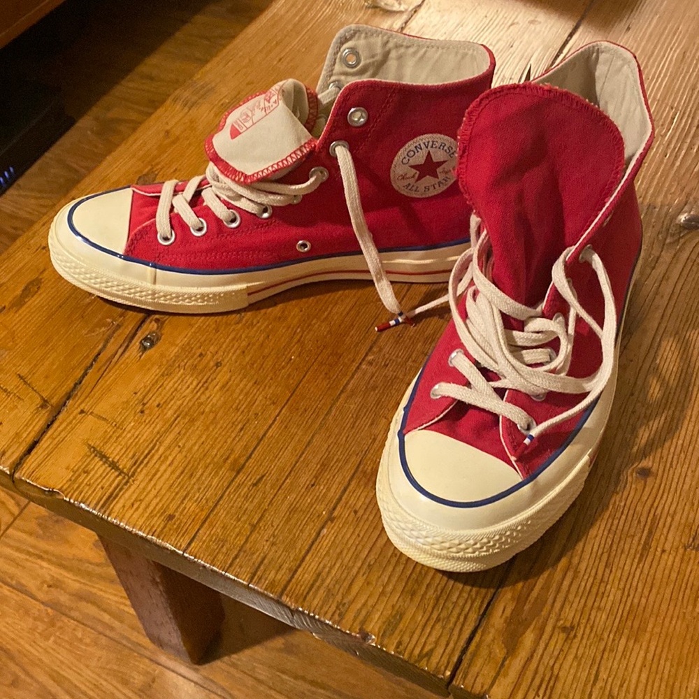 Converse red stripe. Worn once.